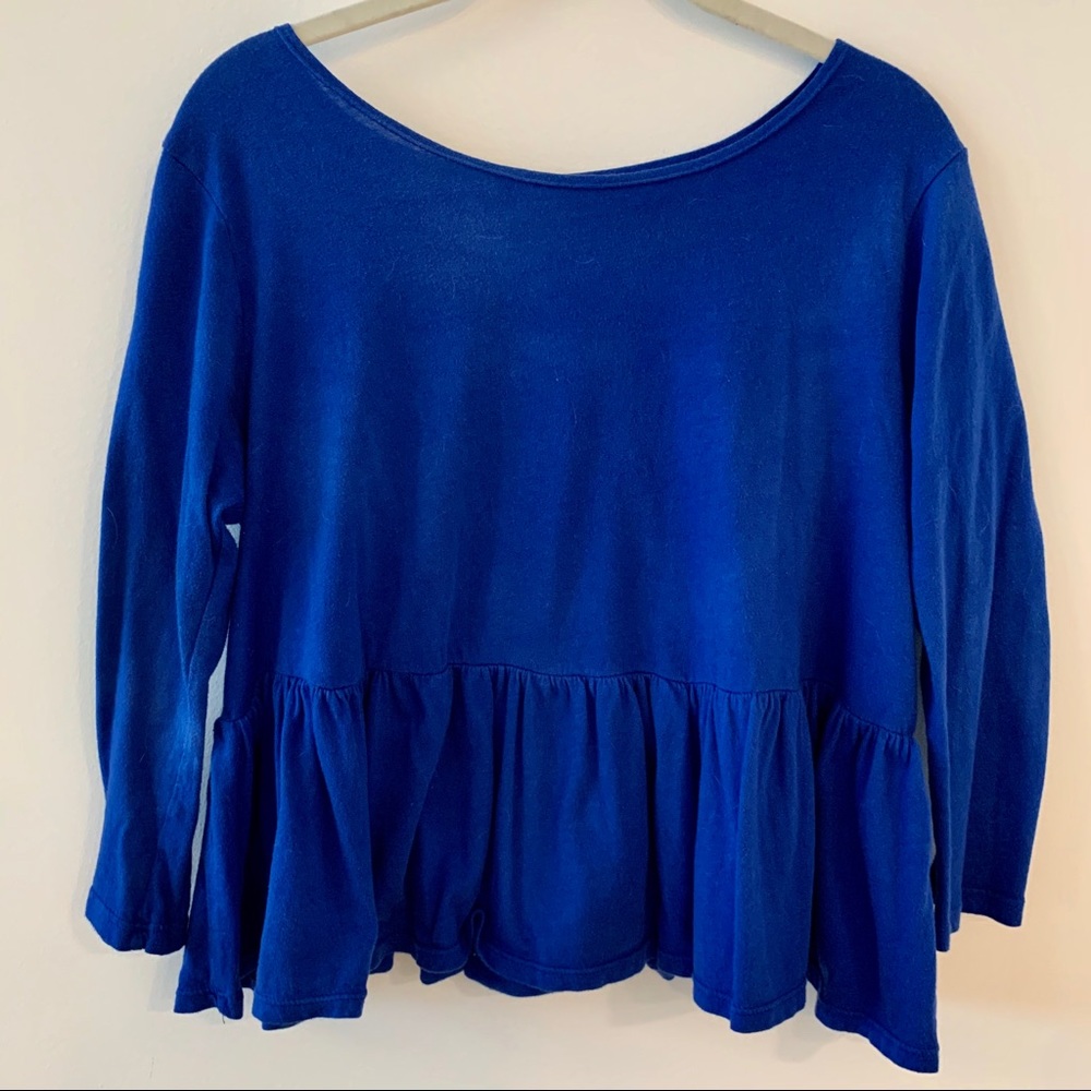 Free People ‘We The Free’ Peplum Top